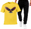 2 Pcs Men's Dri Fit Printed Track Suit
