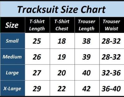 Men's Printed Jersey Track Suit - 2 Pcs