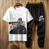 2 Pcs Men's Talha Anjum Printed Track Suit