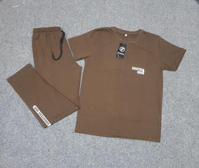 2 Pcs Men's Jersey Plain Track Suit