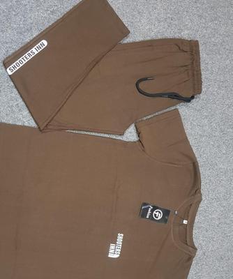 2 Pcs Men's Jersey Plain Track Suit